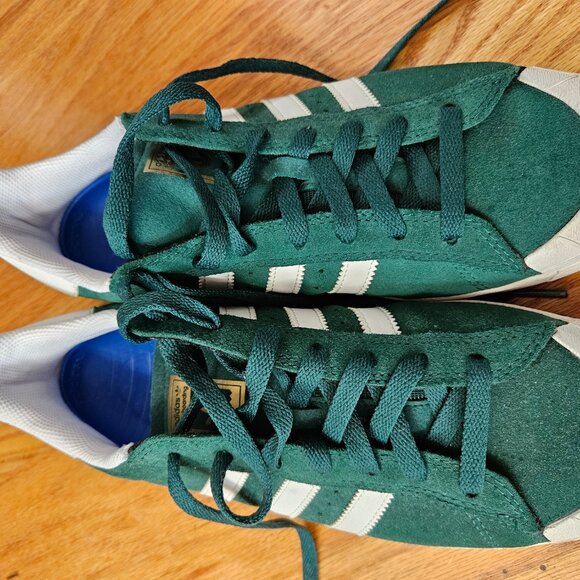 Men's Green Adidas Skateboarder Shoe - Size 8 - Picture 9 of 11
